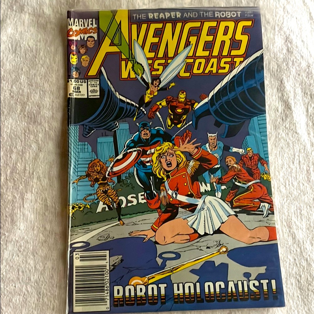 Marvel Avengers comic book
